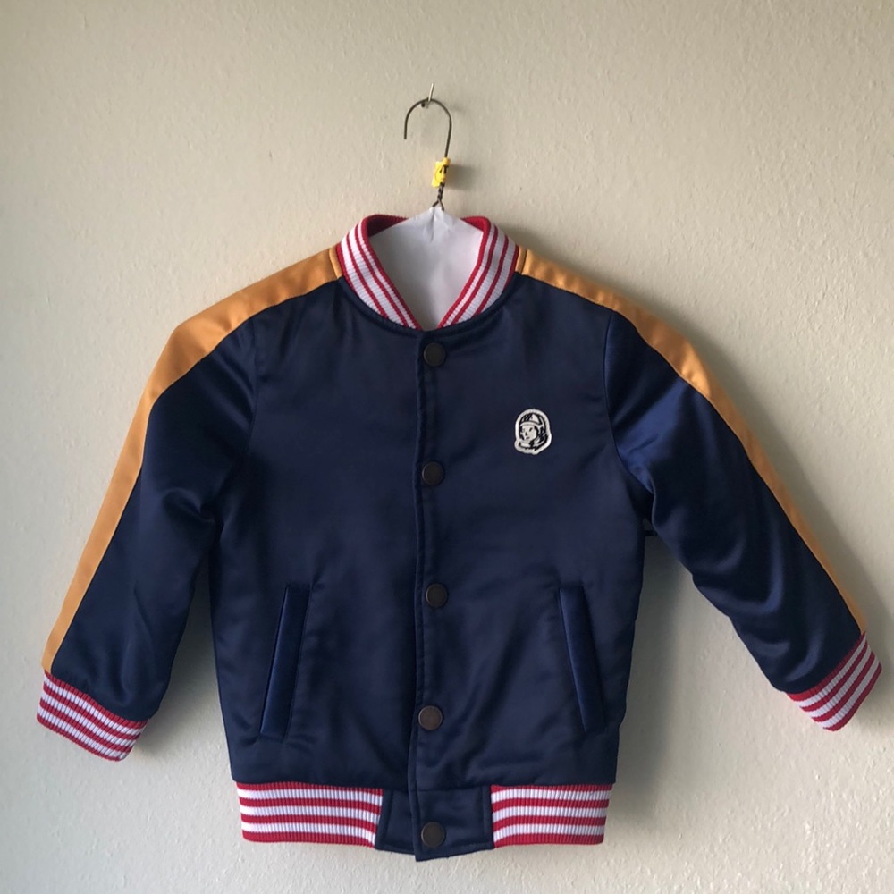 Billionaire Boys Club satin baseball jacket